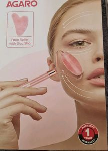 Agaro Face Roller With Gua Sha