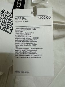 H&amp;M Tie Detail Dress