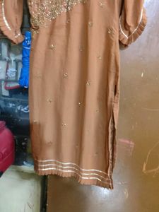 Kurti With Sharara