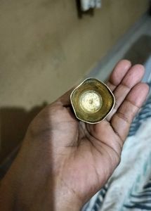Antique Brass Small Vase