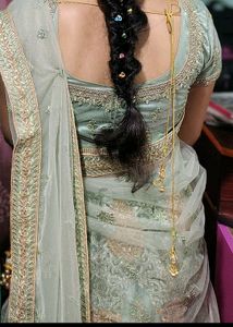 Elegant Embroidered Indian Lehenga