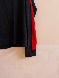M24- Black &amp; Red Tshirt Top Full Sleeves