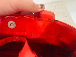 Armani Red Tote- For Office And College Women