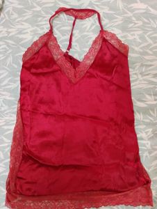 Red Lacy Camisole