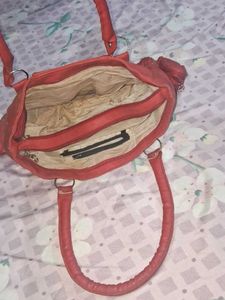 Red Hand Bag...
