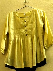 Yellow Tunic Top