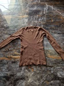 Brown Korean Top