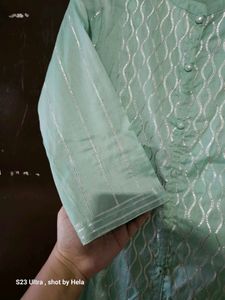 Elegant Green Kurta FITS(34-36)
