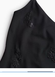 Black Embellished Bodysuit