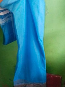 Blue Net Fabric