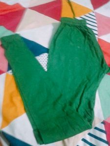 Green Palazzo Pants