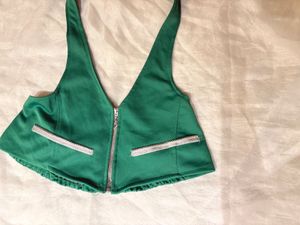 Beautiful Green Halter Top