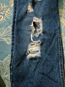 Ripped Denim Jeans