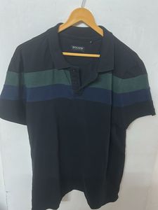 Striped Polo T-shirt