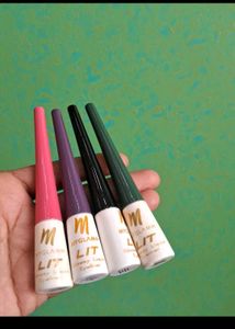 MyGlamm LIT Liquid Eyeliner Pack Of 4