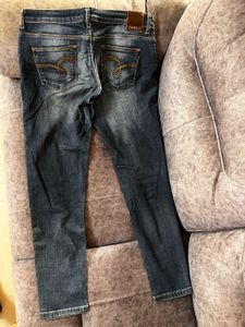Faded Blue Skinny Jeans
