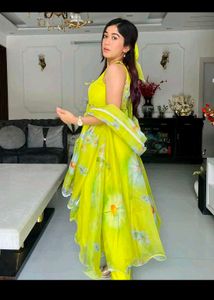 Organza Anarkali Suit