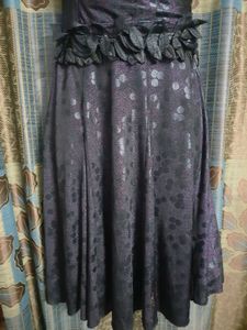 Gothic Polka Dot Party Dress