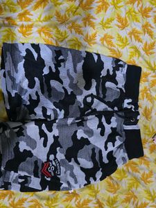 Camo Print Shorts