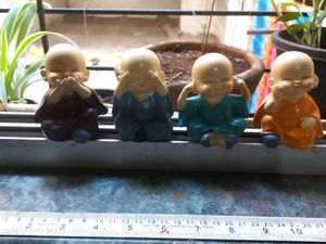 Little Monk Statues