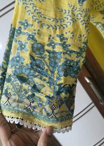 Daily wear patchwork kurta set