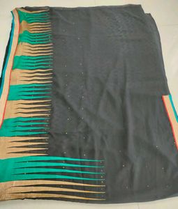 Elegant Work Saree🖤