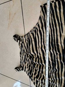 women new Zebra Print Halter Top