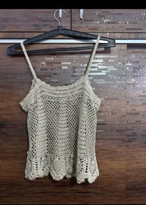 Crochet Knit Tank Top