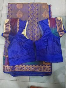 Beautiful Saree and Blouse Set