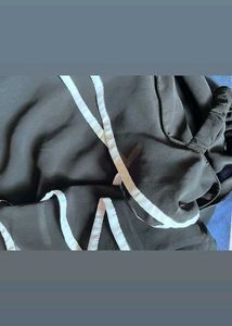 Black Cute Off Shoulder Strap Top.