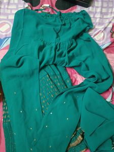 Short Anarkali Kurta Set