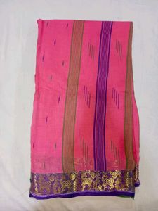 Cotton Zari ROSE SAREE