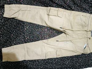 Khaki Cargo Joggers - Stylish &amp; Functional