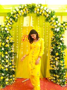 Yellow Kurta Pant Set