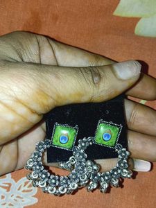 Peacock Earrings