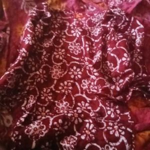 Floral Print Kurta