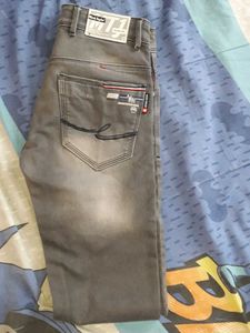 Grey Colour Denim Jeans