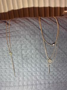 Set Of 2 Gold Necklaces