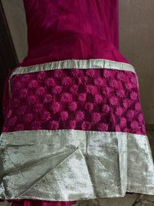 Pink Net Gown
