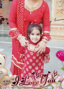 Red  Sahara Suit with Dupatta