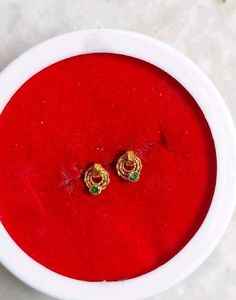 Gold Ring Type Studs