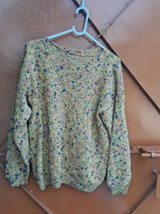 Colorful Knit Sweater