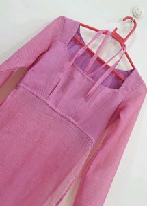 Long Pink Stylish Kurta💕
