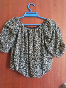 Floral Print Top