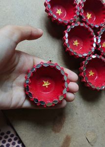 Handmade Diwali Diya Set