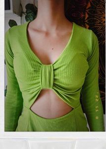 Neon Bodycon Dress