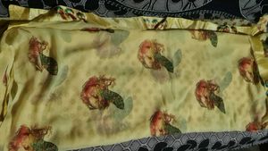 Yellow Saree with Peacock Print
