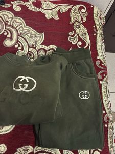 Gucci Olive Green Tracksuit