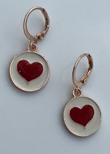 Heart Drop Earrings