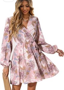 Korean Style Pink Dress